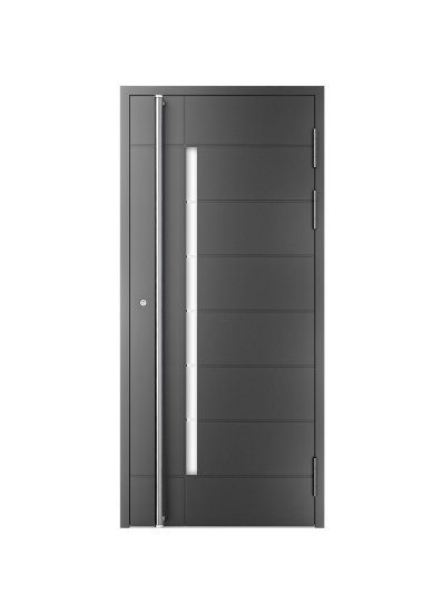 Haustür schwarz